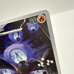 Pokemon TCG Lampent White Flare Card 102/086 Rare Holo PACK FRESH - Image 3
