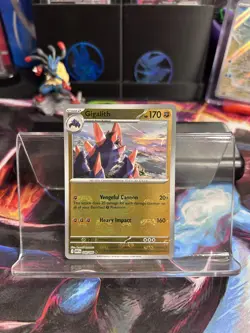 Gigalith Master Ball Pattern 048/086 Sv: White Flare POKEMON TCG REVERSE HOLO - Image 1