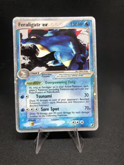 Feraligatr Ex 103/115 Pokemon Unseen Forces Ultra Rare Holo - Image 1