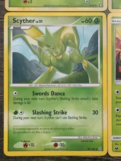 POKEMON X4 SCYTHER 49/100 + SCYTHER 45/90 + SCYTHER 36/90 + SCYTHER 4/168 LP - Image 4