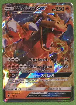 Pokemon TCG Sun & Moon Burning Shadows Charizard GX #20 - Image 1