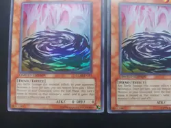 Yugioh - Phantom of Chaos GLAS-ENSE1 Super Rare Playset x3 - Image 3