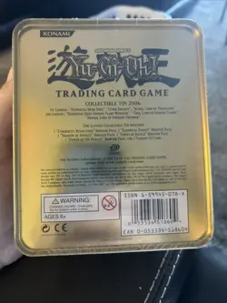 2006 Yugioh Elemental Hero Shining Flare Wingman Collectible tin sealed read rip - Image 4
