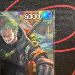 Roronoa Zoro OP07-113 UC Foil Illustration Box Vol.3 One Piece Promo Sealed - Image 3