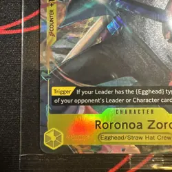 Roronoa Zoro OP07-113 UC Foil Illustration Box Vol.3 One Piece Promo Sealed - Image 4
