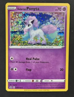 Galarian Ponyta SWSH013 SWSH: Sword & Shield Promo Cards Holo - Image 1