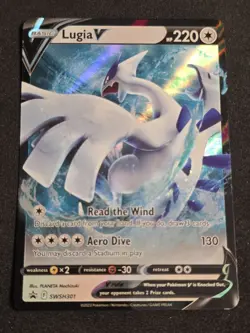 Lugia V SWSH301 SWSH: Sword & Shield Promo Cards Holo MP - Image 1