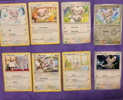 Pokemon Minccino Cinccino 8 Cards Collection Set Nm/Lp English - Image 1