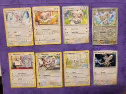 Pokemon Minccino Cinccino 8 Cards Collection Set Nm/Lp English - Image 2