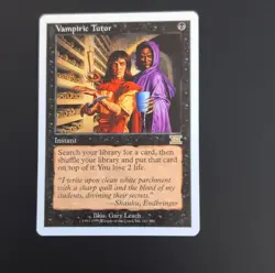 Wizards of the Coast Magic Vampiric Tutor 6th Edition Rare Black Instant Card - Image 1