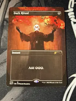 MTG x Secret Lair Drop - Dark Ritual (R) Borderless #1170 Regular - Image 1