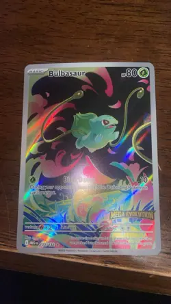 Bulbasaur - (Mega Evolution Stamped) 133/132 Miscellaneous Cards & Products Holo - Image 1