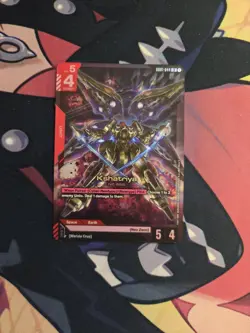 Kshatriya (GD01-044) - Newtype Rising #GD01-044 LR - NM Foil Gundam Card Game - Image 1