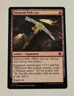 MTG Diamond Pick-Axe - The Lost Caverns of Ixalan NM - Image 1