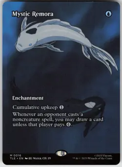 MTG Mystic Remora Borderless Normal NM Avatar: The Last Airbender Magic 16 - Image 1