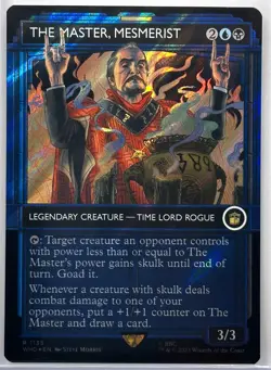 The Master, Mesmerist (Showcase) (Surge Foil) Magic, MTG, Doctor Who (1135) - Image 1