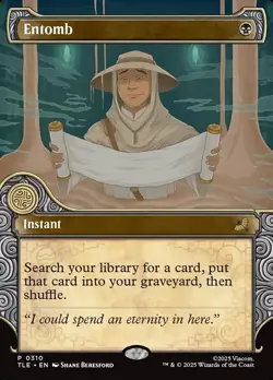 Entomb *** Showcase *** - MTG TLE Avatar: The Last Airbender Eternal - NM/MINT - Image 1