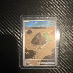 Pokemon Card TCG - Larvitar 203/197 Illustration Rare Obsidian Flames Near Mint - Image 1