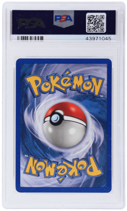 2002 Pokemon Legendary Collection Dark Dragonite Reverse Holo #5 PSA 8 - Image 2