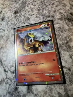 Entei HGSS20 Heart Gold Soul Silver Promo Pokemon Card Holo - Image 3