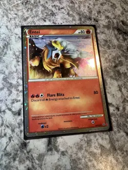 Entei HGSS20 Heart Gold Soul Silver Promo Pokemon Card Holo - Image 4
