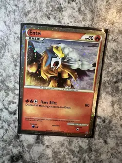 Entei HGSS20 Heart Gold Soul Silver Promo Pokemon Card Holo - Image 5