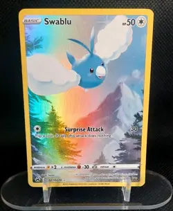 Pokemon TCG Swablu Crown Zenith: Galarian Gallery Gg27/Gg70 Holo Holo Rare - Image 1