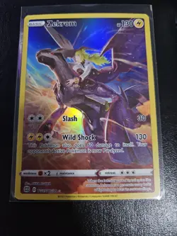Zekrom TG05/TG30 Swsh09: Brilliant Stars Trainer Gallery Holo Pokemon TCG - Image 1