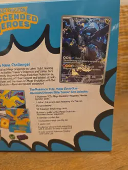 POKEMON ASCENDED HEROES ETB MEGA EVOLUTION TCG ELITE TRAINER NEW SEALED IN HAND - Image 4