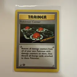 Pokemon Center 085/102 Base Set (Shadowless) Regular 1st Edition - Image 1