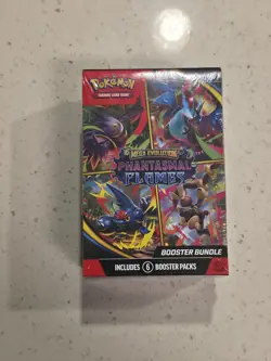 Pokemon Mega Evolution Phantasmal Flames Booster Bundle Box - Image 1
