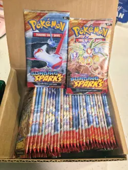 Pokemon Surging Sparks -Lot Of #30 Packs - Image 1