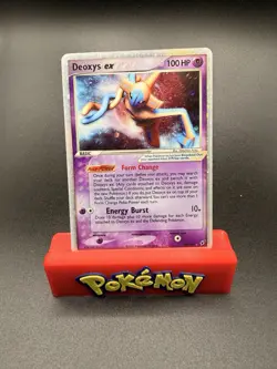 Pokemon TCG Deoxys EX Normal Forme Holo Rare 97/107 2005 - LP - Image 1