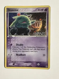 Pokemon Drowzee 67/113 Reverse Holo EX Delta Species 2005 Komiya MP - Image 1