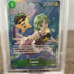 Wings Of The Captain #OP06-025 Camie Alt Art English BGS 9.5 One Piece **Read** - Image 2