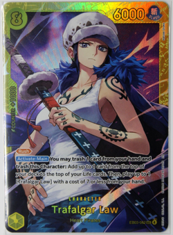 Trafalgar Law EB03-062 SEC One Piece Foil NEW Heroines Ed. - Image 1