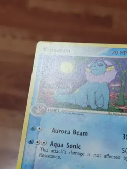 Vaporeon 25/100 EX Sandstorm 2003 Non-Holo Rare Pokemon Card! LP - Image 3