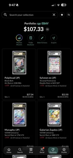 Pokemon Mixed Graded Cards Collection PSA CGC - Image 2