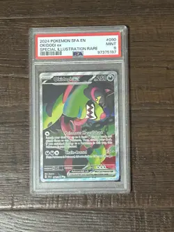 Pokemon TCG OKIDOGI EX SIR Card 090/064 Shrouded Fable PSA 9 🌟 - Image 1