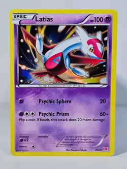 Pokemon Latias & Latios 30/30 XY Trainer Kit Holo - LIGHTLY PLAYED - Image 1