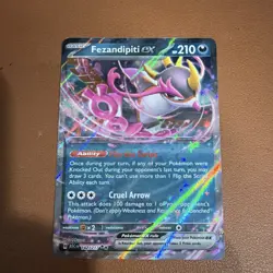 Pokemon Fezandipiti EX 038/064 Holo Double Rare Basic HP 210 Sv: Shrouded Fable - Image 1
