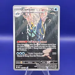 Clawitzer 141/132 Illustration Rare Mega Evolution Pokemon NM - Image 1