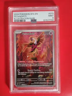 Pokemon TCG Fezandipiti Illustration Rare Card Shrouded Fable 073/064 - Image 1