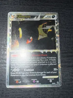 Pokemon Umbreon Prime Ultra Rare Holo Undaunted 86/90 English 2010 TCG - Image 2