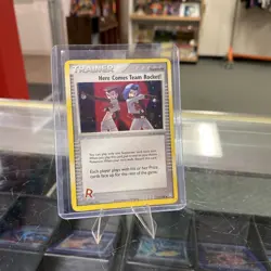 Here Comes Team Rocket! 111/109 Returns Holo Secret Rare Pokemon TCG Nintendo MP - Image 1