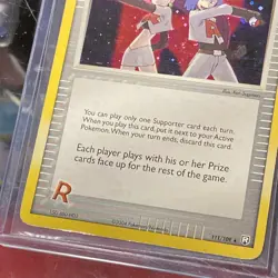 Here Comes Team Rocket! 111/109 Returns Holo Secret Rare Pokemon TCG Nintendo MP - Image 4