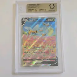 Pokemon 2022 Beedrill V 161/189 Alt Astral Radiance BGS 9.5 GEM MINT (PSA 10U) - Image 1