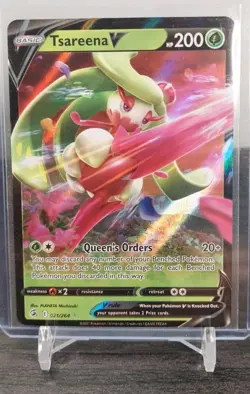 Pokemon TCG - Tsareena V Fusion Strike 021/264 Holo Ultra Rare - NM/M - Image 1