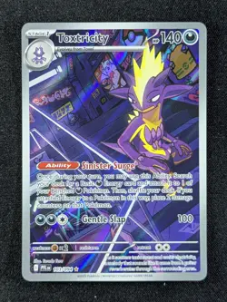 2025 Pokemon TOXTRICITY #103/094 Phantasmal Flames Illustration Rare English - Image 1