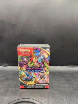 Pokemon TCG IN HAND Phantasmal Flames ETB + Booster Bundle - Sealed - Image 2